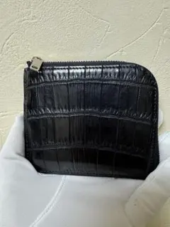 THE SOLE クロコダイルL字ジップウォレット - メルカリ