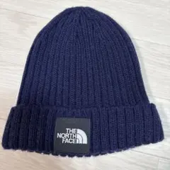 キッズ　THE NORTH FACE ニット帽 ネイビー