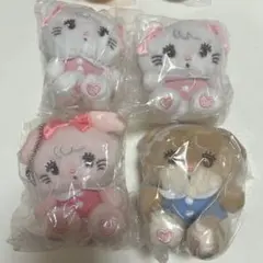 mikko ガチャガチャ　ぬいぐるみセット