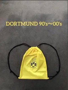 ドルトムント　ナップサック　90s 00s 古着　y2k ノームコア　サッカー