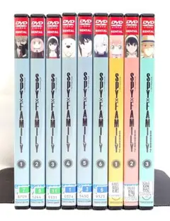 SPY×FAMILY/スパイファミリー【1期+2期】DVD 全9巻セット