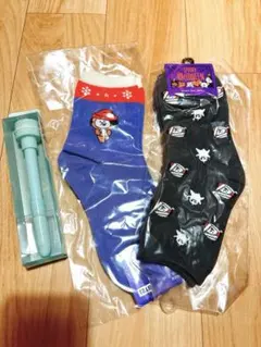 新品 BT21 Chimmy チミー 靴下 2足セット ジミン ペンセットのサムネイル