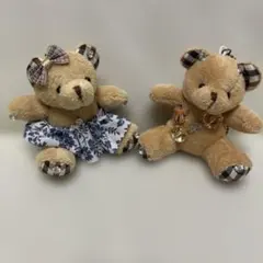 クマのぬいぐるみ 2体セット