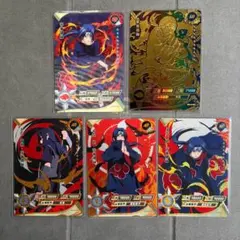 55. NARUTO KAYOU社うちはイタチ カード 5枚セット