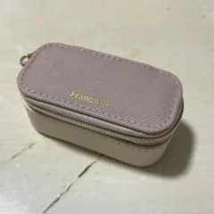 新品　Francfranc 収納 エンボス ミニトラベル ジュエリーボックス
