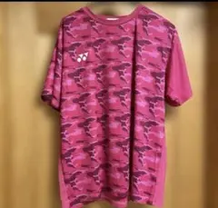 YONEX ピンク カモフラージュ 限定 記念Tシャツ Oサイズ