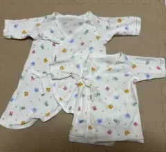 【ホットビスケッツ】長肌着×短肌着 2枚セット