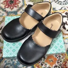 ブラックフォーマルシューズ ストラップ付