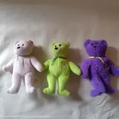 2004年 USAマクドナルド ハッピーミール ty ベア ぬいぐるみ