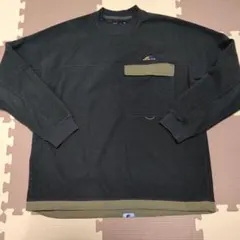 New Balance フリースプルオーバー グレー Lサイズ