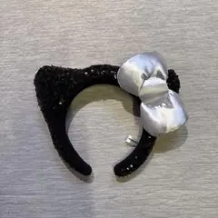 ハローキティ 猫耳カチューシャ 黒