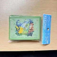 ポケモンカード デッキシールド　セレビィ　ピカチュウ