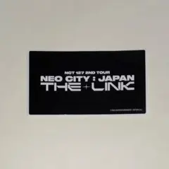 NCT127 NEO CITY JAPAN THE LINK 会場限定ステッカー