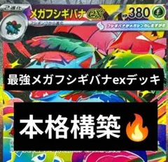 「オークション商品」メガフシギバナexデッキ　シティリーグ準優勝構築