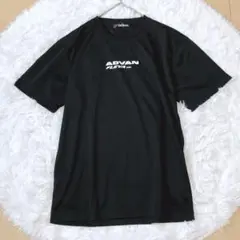 YOKOHAMA ADVAN⭕️半袖シャツ　ジャージ　Tシャツ　黒　v701 希少