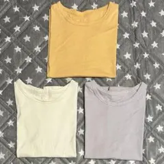 神戸レタス シンプル半袖Tシャツ 3枚まとめ売りのサムネイル