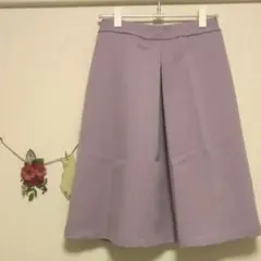 NaturalBeautyBasic 　スカート　冬服　ラベンダー　紫　未使用品