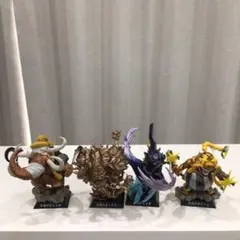 ワンピース 百獣決戦 フィギュア 3体セット ワンピース』百獣のカイドウ（人獣型）が全高約245ミリの大