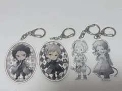 文豪ストレイドッグス アクリルキーホルダー 中島敦 芥川龍之介