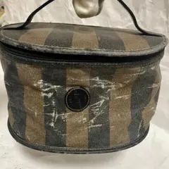 ☆ 고장·부품용 Fendi 펜디 페칸 무늬 버니티 가방 메이크업 파우치