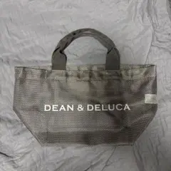 DEAN&DELUCA ディーン&デルーカ メッシュトートバッグ グレー S