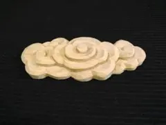 雲】 巾200mm、1枚, 社寺仏閣、山車、だんぢり,神殿 雲の彫刻部材 