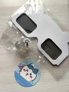 ちいかわパーク 入場者特典 うさぎ めじるし　3Dメガネ　ちいかわ