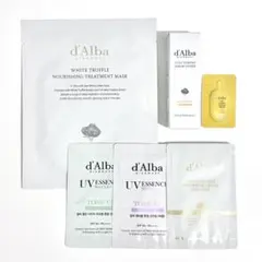 d'Alba ダルバ サンプルセット マスク 下地 化粧水 美容液 クレンジング