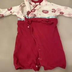 chil2 女の子　ベビー　着物　袴　正月　節句