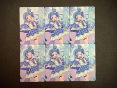 【新品】キュアウインク 6枚 名探偵プリキュア！ キラキラカードグミ