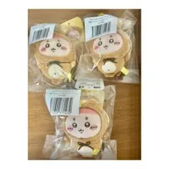 ちいかわ　たぬきだもんくじ　C賞 古本屋・カニちゃん　3点セット