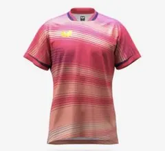 新品★S コーラルピンク バタフライ エリスター11 ゲームシャツ バタフライ