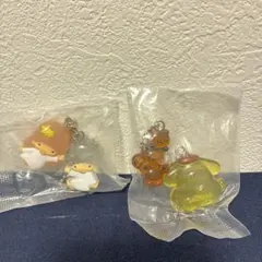 サンリオ　なかよしドロップチャーム　2個セット ポムポムプリン、キキララ