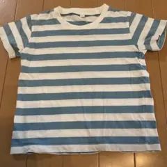MUJI ボーダーTシャツ 100cmのサムネイル