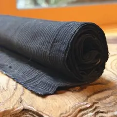 16 ストライプ　230センチ　色褪せ　木綿　古布　リメイク　時代物