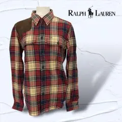 Ralph Lauren ラルフローレン ネル シャツ チェック レディース .