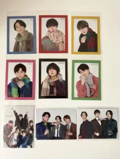 Myojo2023年2月号　SixTONES 厚紙6枚セット