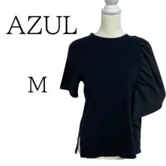 ★ 상태좋음 AZUL アズール 黒 半袖 Tシャツ・カットソー M