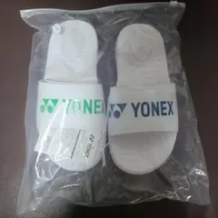 YONEX ホワイト シャワーサンダルSインターハイ限定販売 YONEX ホワイト シャワーサンダル インターハイ記念 Mサイズ