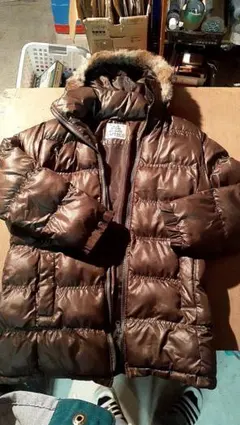 レディース　CAPISCO ブラウン ジャケット ファー付き　サイズM