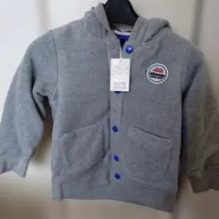 kídsdskíp フード付きジャケット 110cm グレー