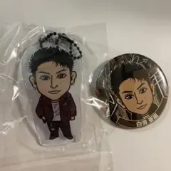 居酒屋えぐざいる 白濱亜嵐 缶バッチ&クリアチャームセット