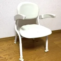 幸和製作所 介護用 コンパクトシャワーチェアー ユニプラス超美品BSU12-WTのサムネイル