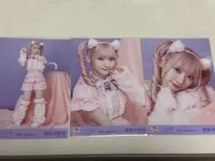 イコラブ　＝LOVE 齋藤樹愛羅　7周年　猫衣装　生写真　コンプ