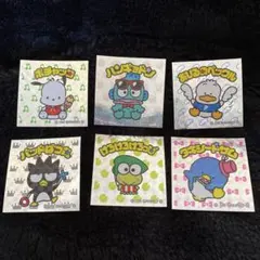 【6枚セット】サンリオキャラクターズマンチョコ　はぴだんぶい