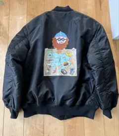 frnc.×chi-bee MA-1 チービー ナイロン ジャケット L