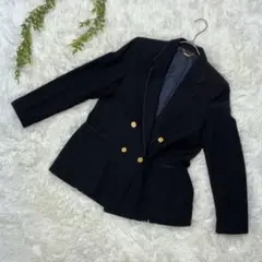 エニーシス ダブルジャケット 金ボタン ネイビー 2