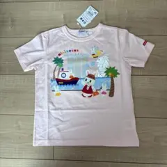 ミキハウス ポケットワッペンTシャツ 130 - メルカリ