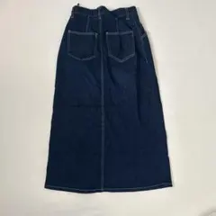デニム ロングスカート フロントスリットのサムネイル