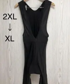 신제품 사이클 빕 쇼츠 2XL (실제 사이즈 XL 권장) 블랙 레이서 팬츠